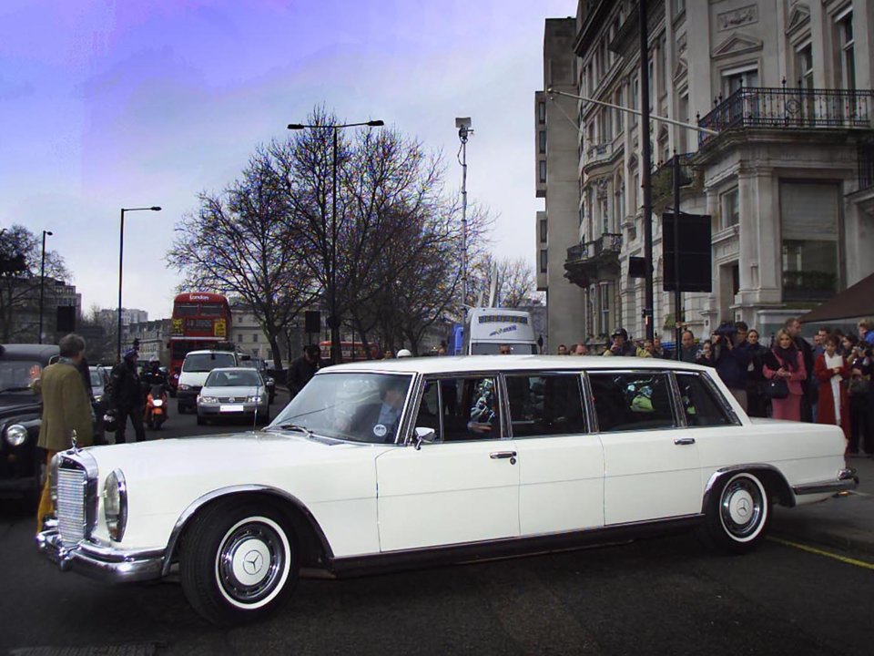 A Mercedes Benz 600 Pullman. Jonathan Evans/Reuters