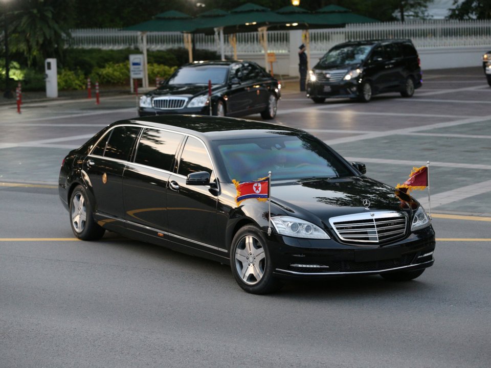Kim Jong Un's Mercedes-Benz S600 Pullman Guard