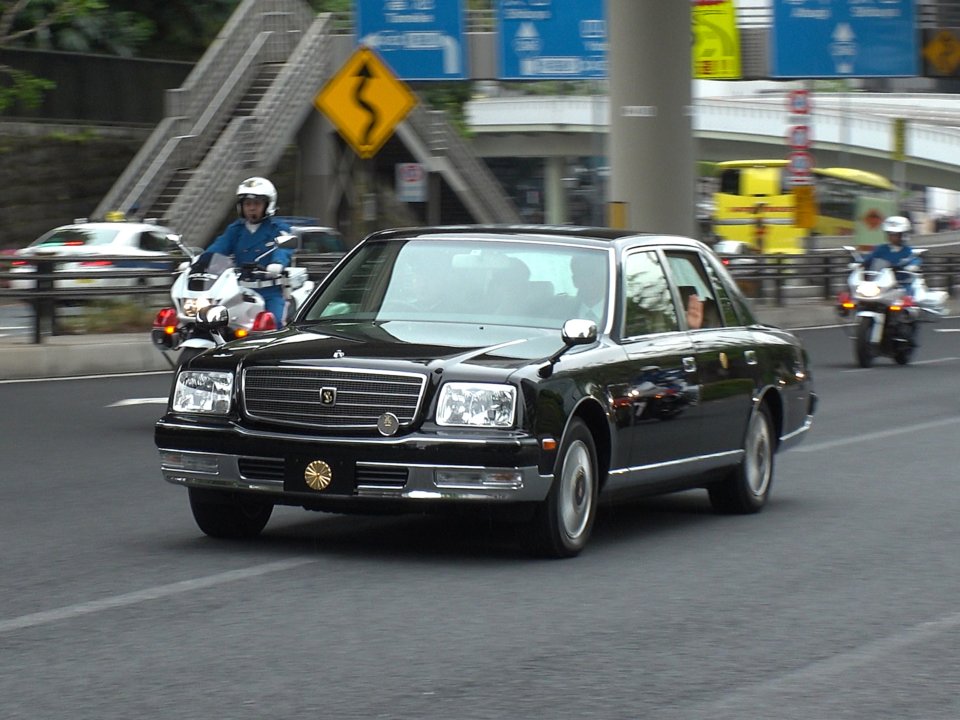 Naruhito's Toyota Century Royal. Shutterstock/StreetVJ