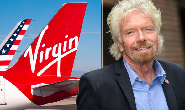 Virgin Chairman Sir Richard Branson