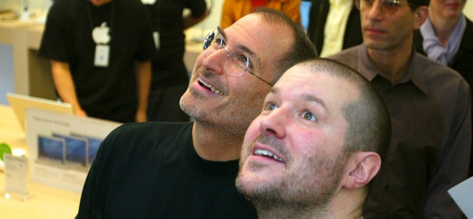 Steve Jobs and Jony Ive