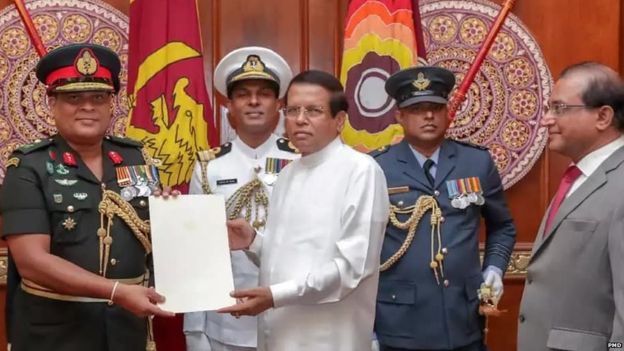 ශවේන්ද්ර සිල්වා 23 වෙනි යුද හමුදාපති වශයෙන් ජනාධිපතිවරයා විසින් පත් කෙරිණි.